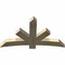 Ekena Millwork Alberta Rough Sawn Timber Gable Bracket, Douglas Fir, 60"W x 35"H x 4"D x 6"F, 14/12 Pitch GBW060X35X0406ALB00RDF - alternate 5